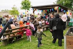 Das Willkommensfest im Stadtteilpark war eine voller Erfolg